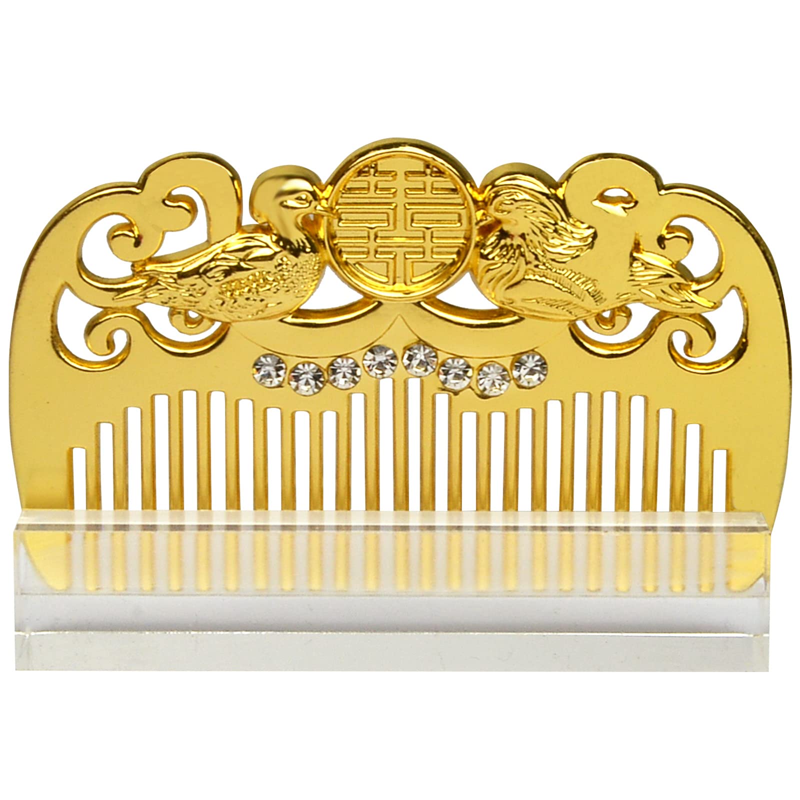 Juanxian Mandarin Duck Hair Comb With Base Romance Comb Animals Comb for Women