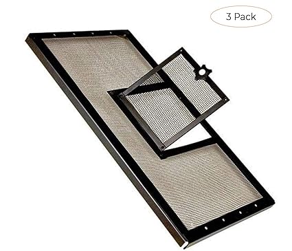 Zilla R SRZ100011875 Fresh Air Screen Cover with Hinged Door for Pet Cages, 30-1/4 by 12-7/8-Inch, Black (Thr?? ???k)