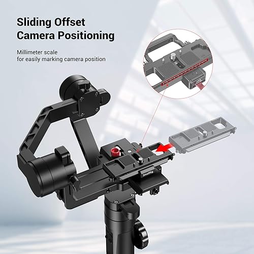 SMALLRIG Offset Plate Kit for BMPCC 4K and 6K, for DJI Ronin S