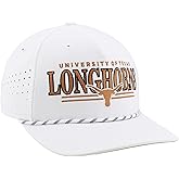 ZHATS NCAA Officially Licensed Rope Hat Snapback Performance Regalia White