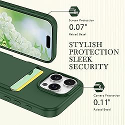 Petocase for iPhone 15 Pro Wallet Case Card Holder