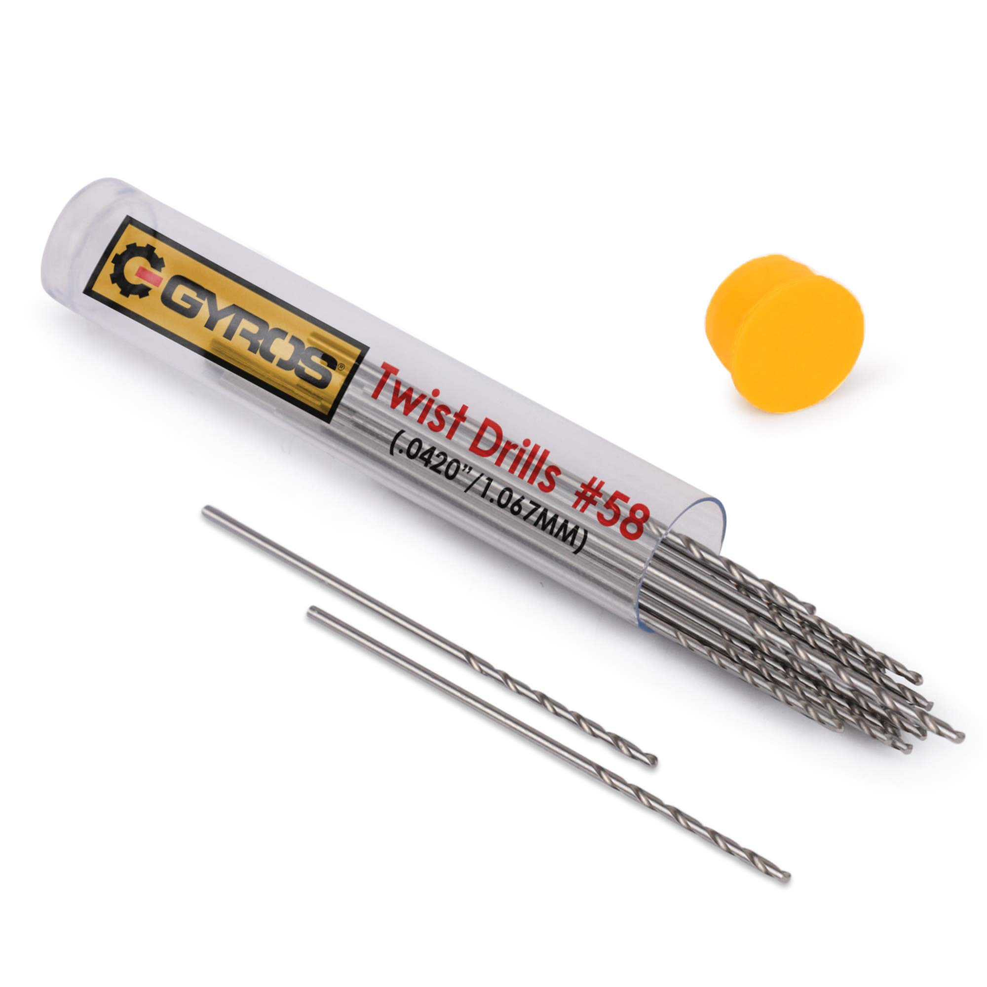 GYROS 12 PCS #58 Micro Drill Bit Set – Small