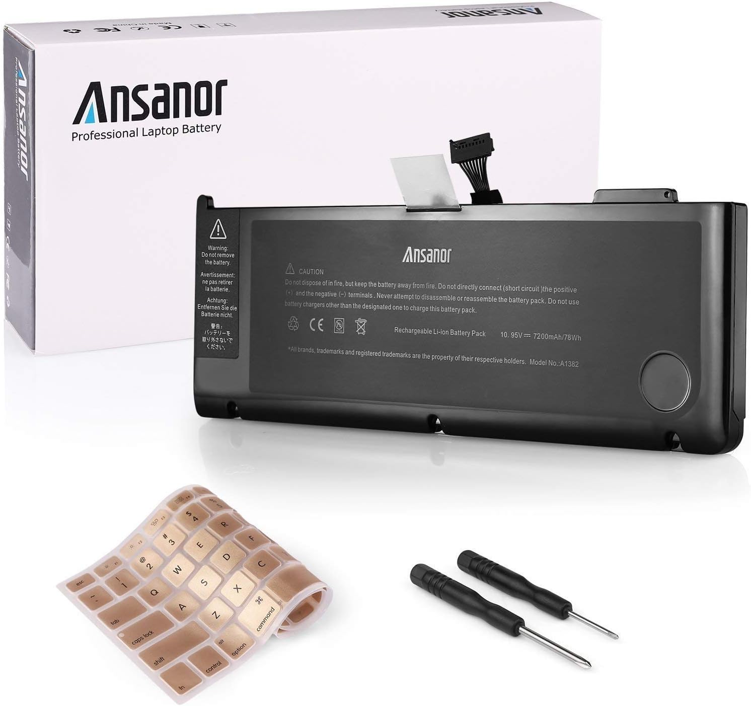 amazon ansanor 7200mah バッテリー apple macbook pro 15 インチ 対応 a1382 a1286 2011 2012 mc721j a mc723j a md318j a md322j a 日本語 キーボードカバー jp a1382 ansanor バッテリー 通販