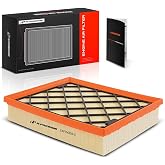 A-Premium Engine Air Filter Compatible with Ford &amp; Lincoln Models | for Ford Edge, Fusion, GT &amp; Lincoln Continental, MKX, MKZ, Nautilus, 2013-2023, Flexible Panel
