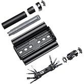 Crankbrothers S.O.S. Bike Multitool - TT17 Twin Tube Tool Kit | Crankbrothers S.O.S TT17 Twin Tube Multi-Tool Kit - Compact MTB &amp; Road Bike Emergency Repair