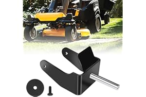 KATYWIXU 603-05059D-0637 Caster Wheel Yoke, 8mmHeavy Duty Metal Yoke, Chrome Plating Process Axle, Fit for CUB CADET RZT 42 46 50 54 S FAB, Replaces 603-05059D, 603-05059D-4021, 603-05059D-4033,603-05059D-4044