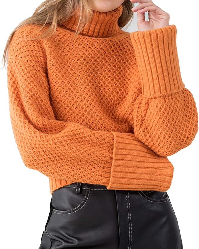 pullover orange rot
