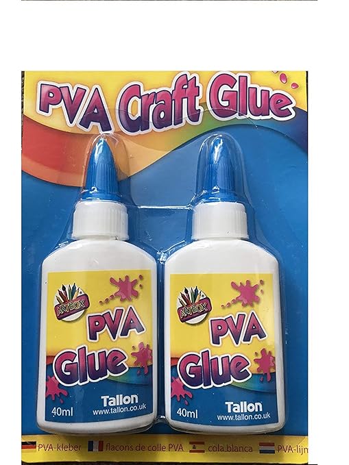PVA Glue Pens Safe Quick Dry 40ml Bottle PK 2 For Art/Craft/Home/Office/School Amazon.co.uk