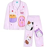 Get Trend 2 Pc Pajama Sets for Girls, Teens with Top, PJ Pants, Sleepwear, Nightwear, Kids PJs, Lounge Set, Gifts for Girls