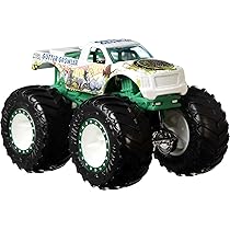 Amazon.com: Hot Wheels Monster Trucks 4-Pack, 1:64 Scale Set