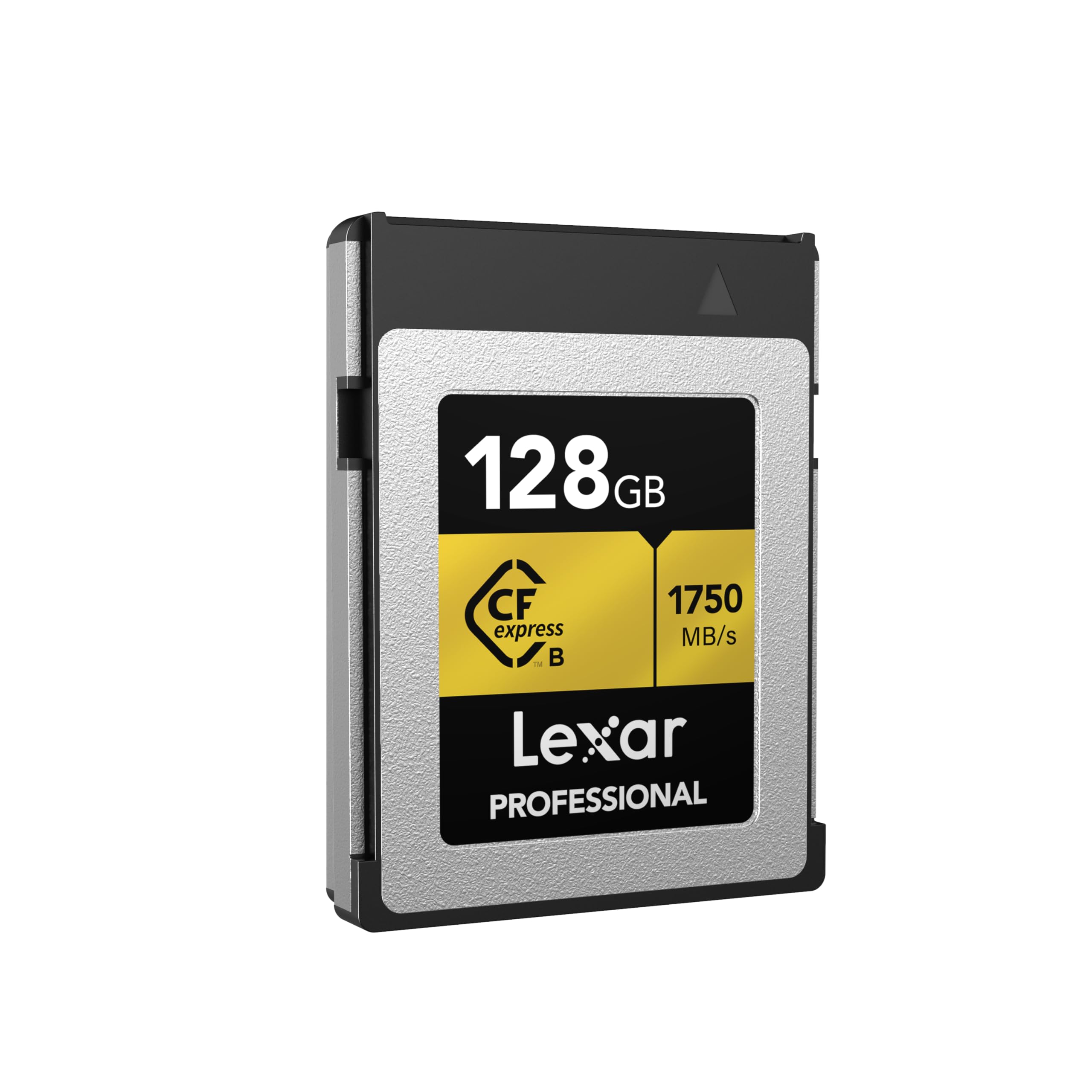Lexar 128GB Professional CFexpress Type B Memory Card GOLD Series, Up To 1750MB/s Read, Raw 8K Video Recording, Supports PCIe 3.0 and NVMe (LCXEXPR128G-RNENG)