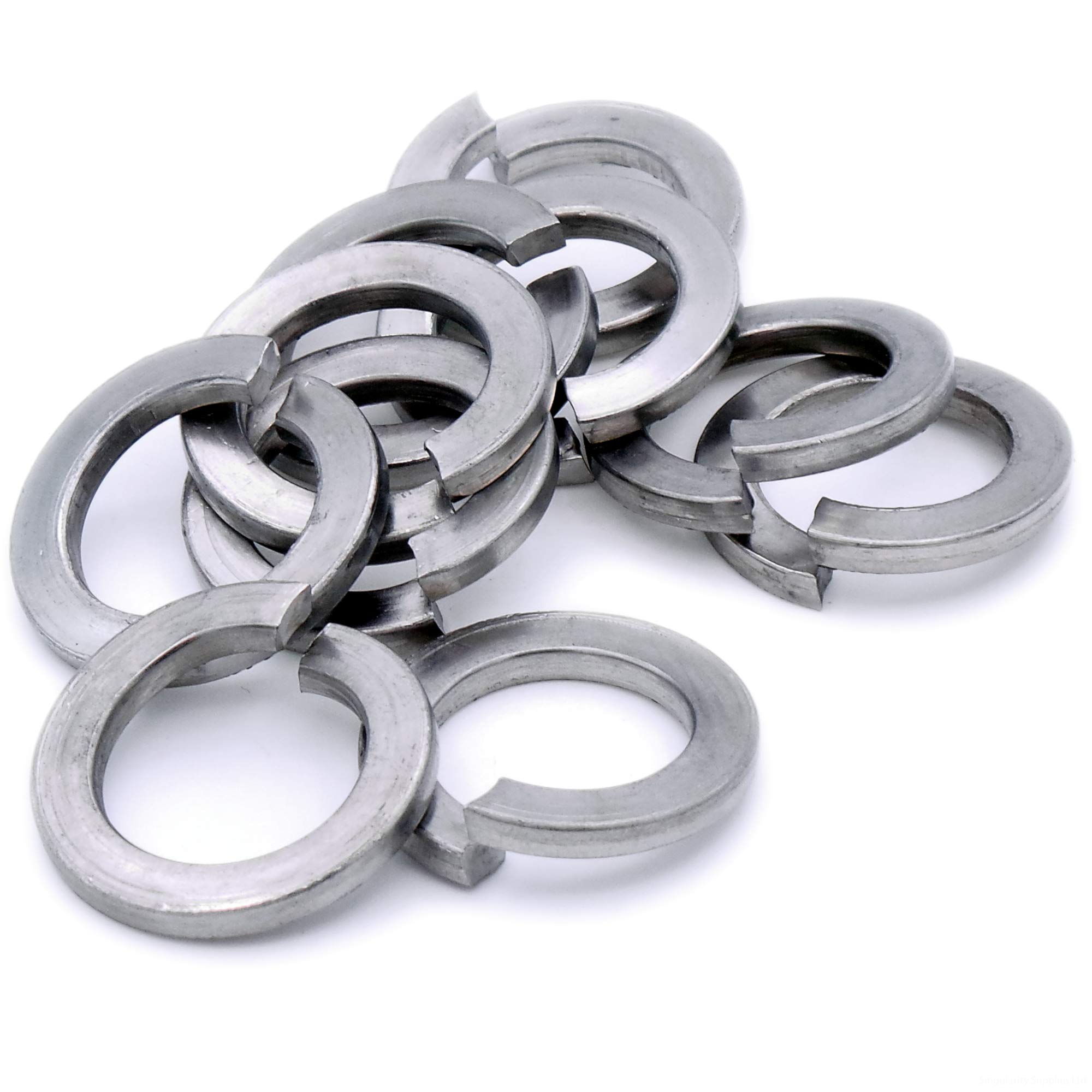 M16 (16mm) Rectangular Spring Split Lock Washer - Stainless Steel (A2) (Pack of 20)