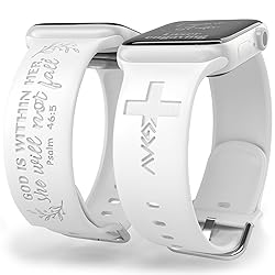 God is Within Her Watch Band compatible with Apple