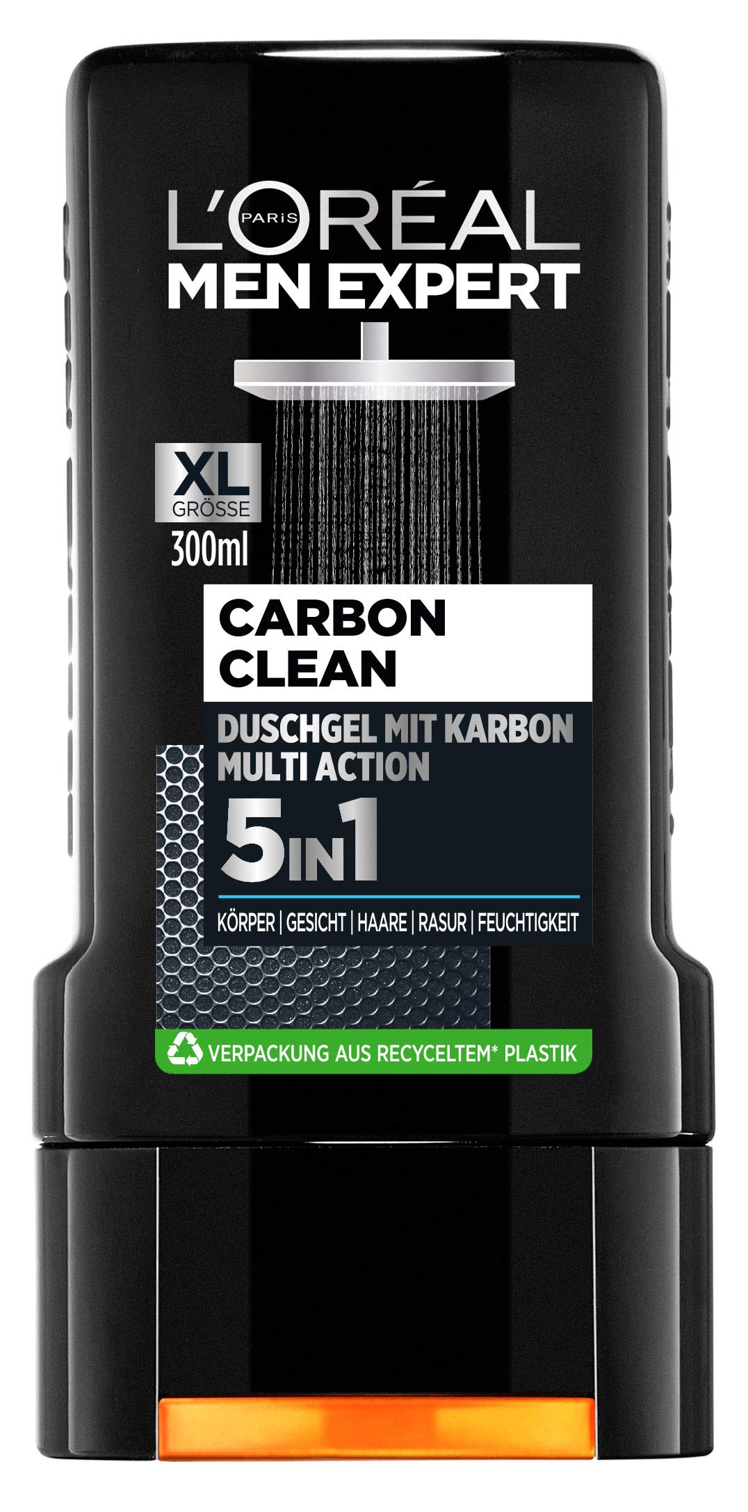 L'Oréal Men Expert Carbon Protect Shower Gel Pack of 2 x 300 ml