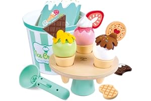 (New April) Hape Scoop & Serve Ice Cream Set (unit 2)