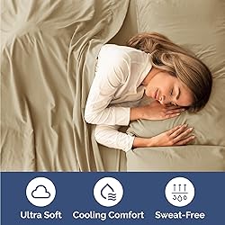 Twin Size 3 Piece Sheet Set - Comfy Breathable