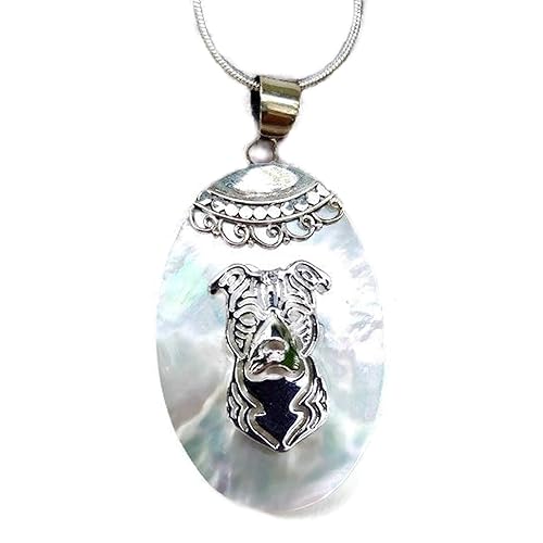 silver staffordshire bull terrier ornaments