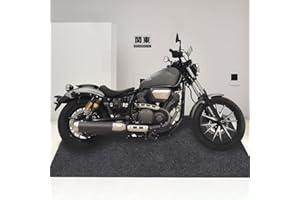 TRIDOK Garage Floor Matting 59X72 Inches Oil Absorbent Motorcycle Mat for Under Car Waterproof Backing Layer Bike Dirt Mat Protects Floor from Spills, Drips, Splashes and Stains Oil Drip Pan