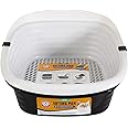 Petmate Arm & Hammer Large Sifting Litter Box Scoop Free Cat Litter Tray with Microban, Made in USA