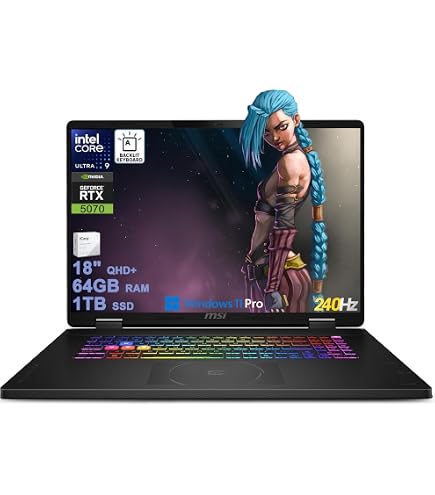 Amazon.com: msi Crosshair 18 HX AI Gaming Laptop 18