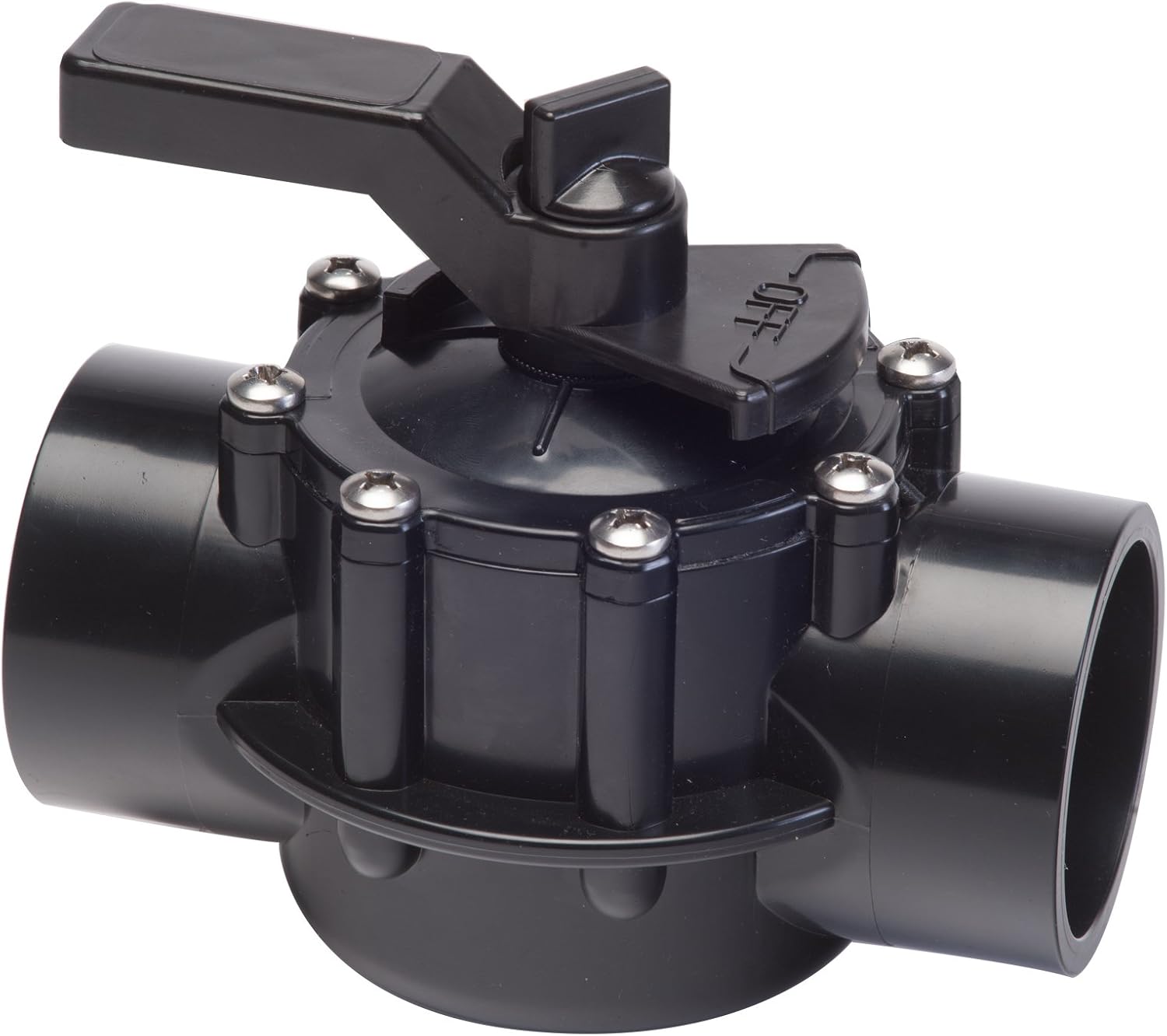 My Pool Yard Jandy 4716 2-Port 2 to 2-1/2-Inch Positive Seal NeverLube Valve Replacement by Ocean Blue 176205