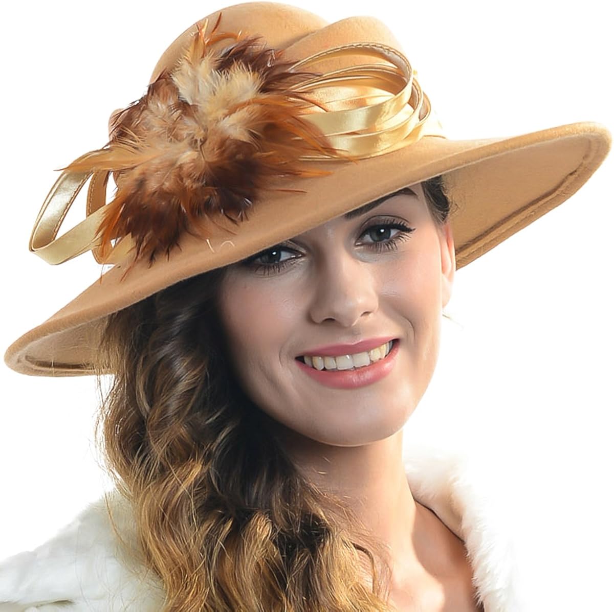 womens wool dress hats