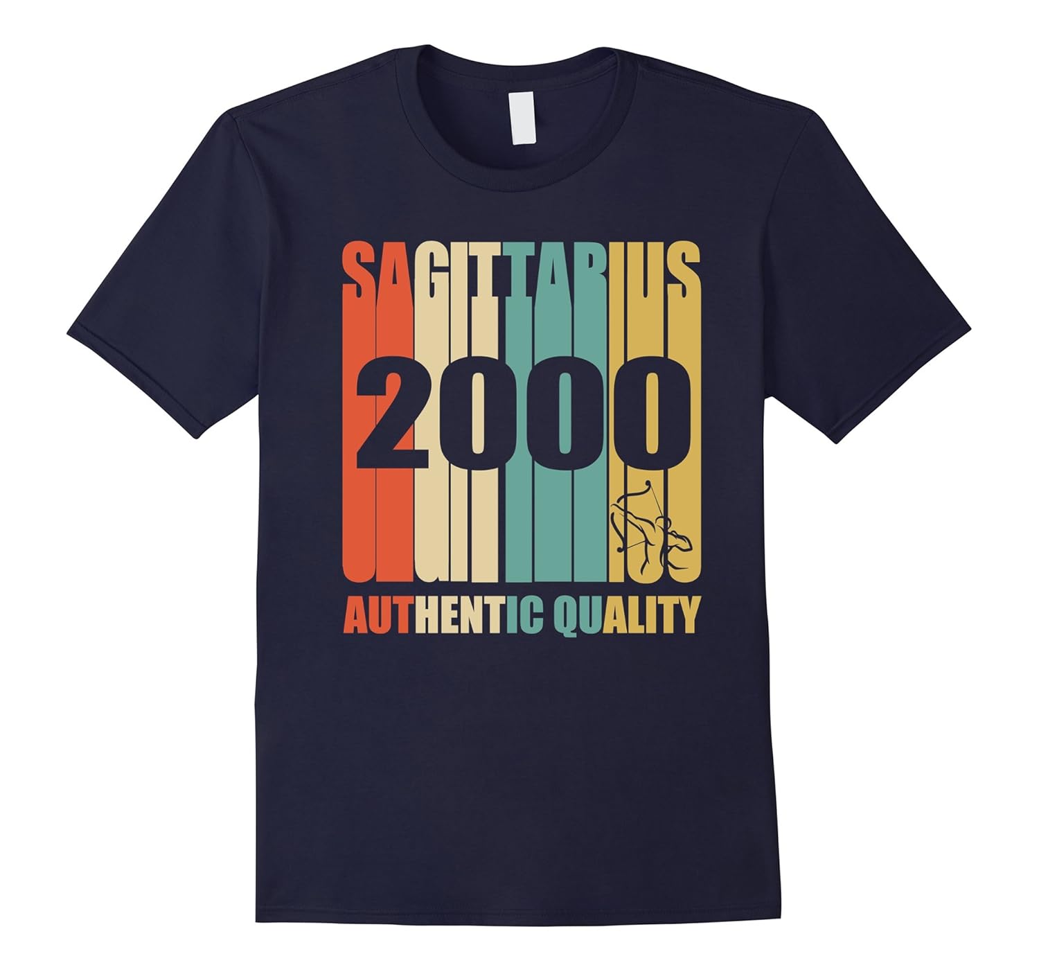 Vintage Sagittarius 2000 T-Shirt 17th Birthday Gift Shirt-ANZ