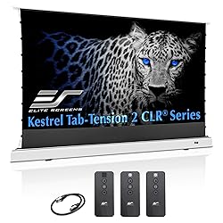 Elite Screens Kestrel Tab-Tension CLR, 121 inch