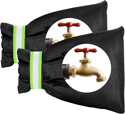 Machine-Ya Outside Tap Covers Winter 2Pcs Large Insulated Waterproof Jacket
