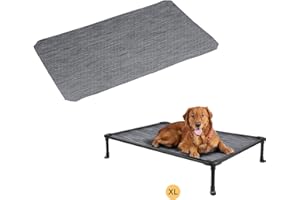 Veehoo Dog Bed Cover for CWC2002, CWC2003, CWC2203A, CWC2203B, Size XL, Black Silver