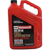 Ford Genuine Fluid XO-5W40-5QSD SAE 5W-40 Full Synthetic Diesel Motor Oil - 1.25 U.S. Gal (4.73L)