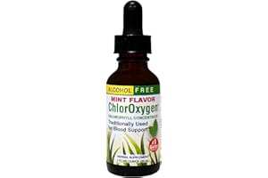 Herbs Etc. ChlorOxygen Chlorophyll Concentrate - Highly-Concentrated Energy Support - Aids Healthy Blood Circulation - Natural Vitality Support - Alcohol-Free - 1 fl oz, Mint (About 66 Servings)
