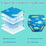 MOEMOE BABY Potty Training Pants Boys 10 Pack Cotton Reusable Blue 3 Years view 4