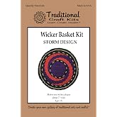 Traditional Craft Kits Wicker Basket Kit - Storm Design