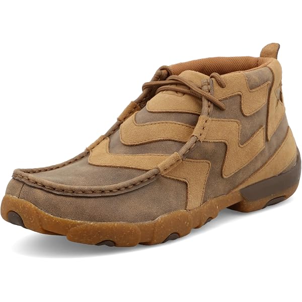 Twisted X Boots Mens Driving Mocs D Toe Bomber Size 10.5 Lace Up Style MDM000914 Twisted X Men main image 2
