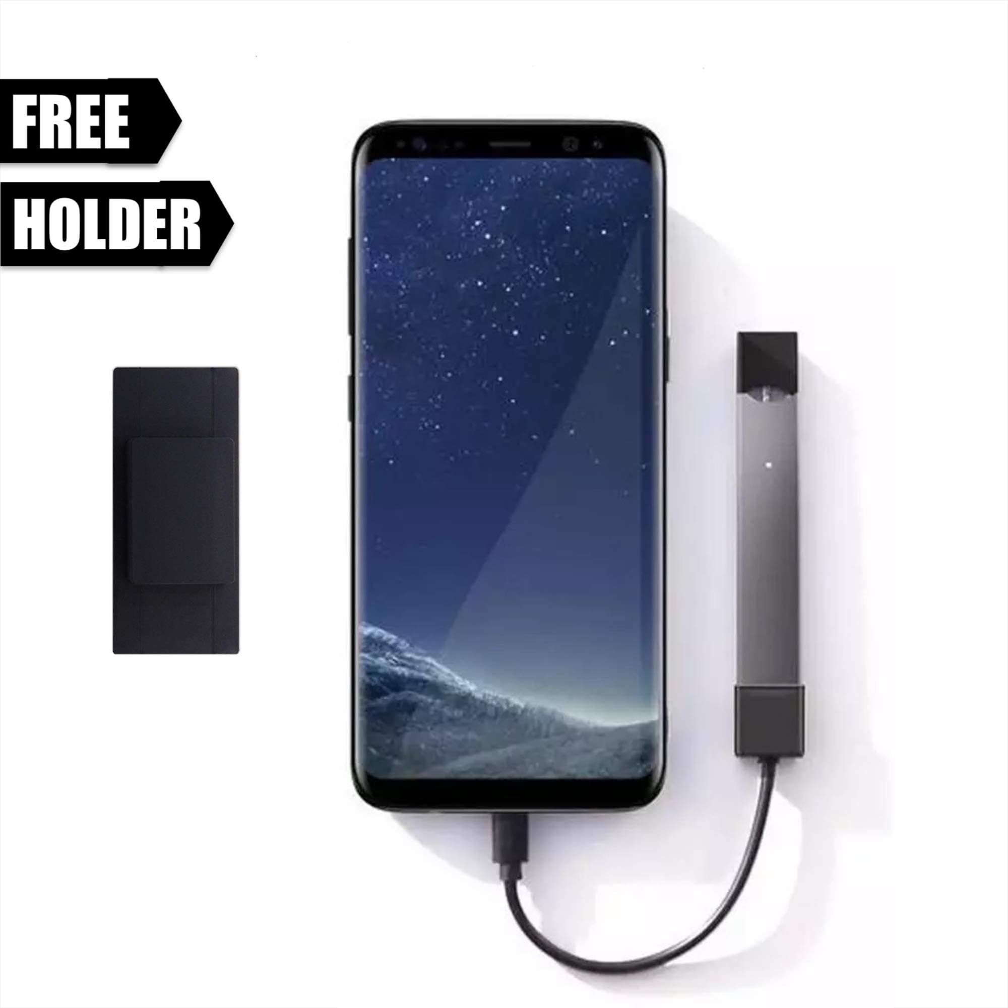Magnetic PRO Charger and Holder Adapter for Devices New Cable 2019 - Fast Smartphone Charging Dock USB (Type-C)