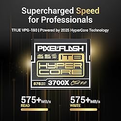 PixelFlash 1TB CFast 2.0 Card 3700X HyperCore