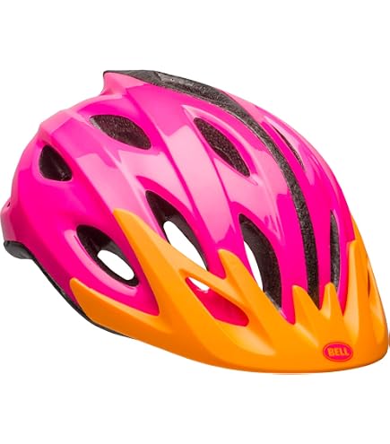 Bell Sports Connect Youth Bicycle Hard Shell Helmet, Pink, Age 8 -14 : Sports & Outdoors