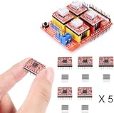 Youmile 2pcs CNC Shield V3.0 + 5pcs A4988 Stepper Driver w/ Heatsink view 5