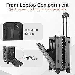 VentureVault 24 Inch Luggage Aluminum Frame