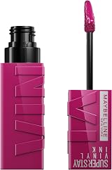 Maybelline SuperStay Vinyl Ink Lipstick Unafraid 16HR Long-Lasting Shine view 1