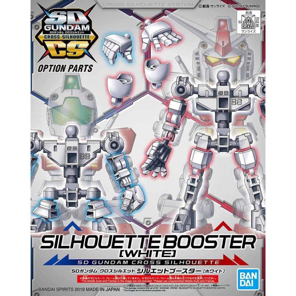 Bandai Netaddiction Model Kit Gunpla - Gundam SD Cross Silhouette Booster White - GunplaGunpla