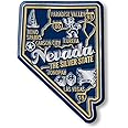 Nevada Premium State Magnet by Classic Magnets, 1.9" x 2.7", Collectible Souvenirs Made in The USA
