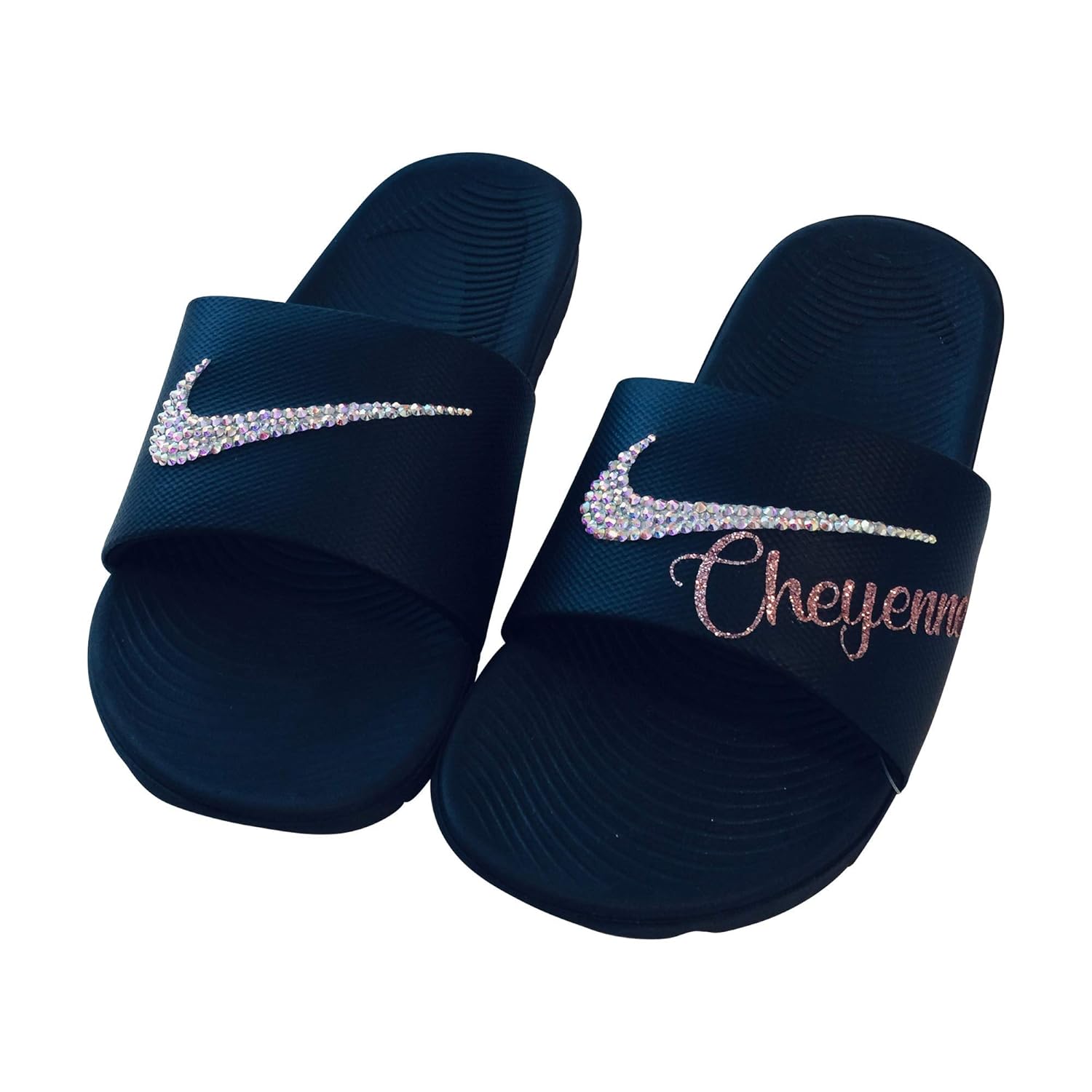 personalized nike slides