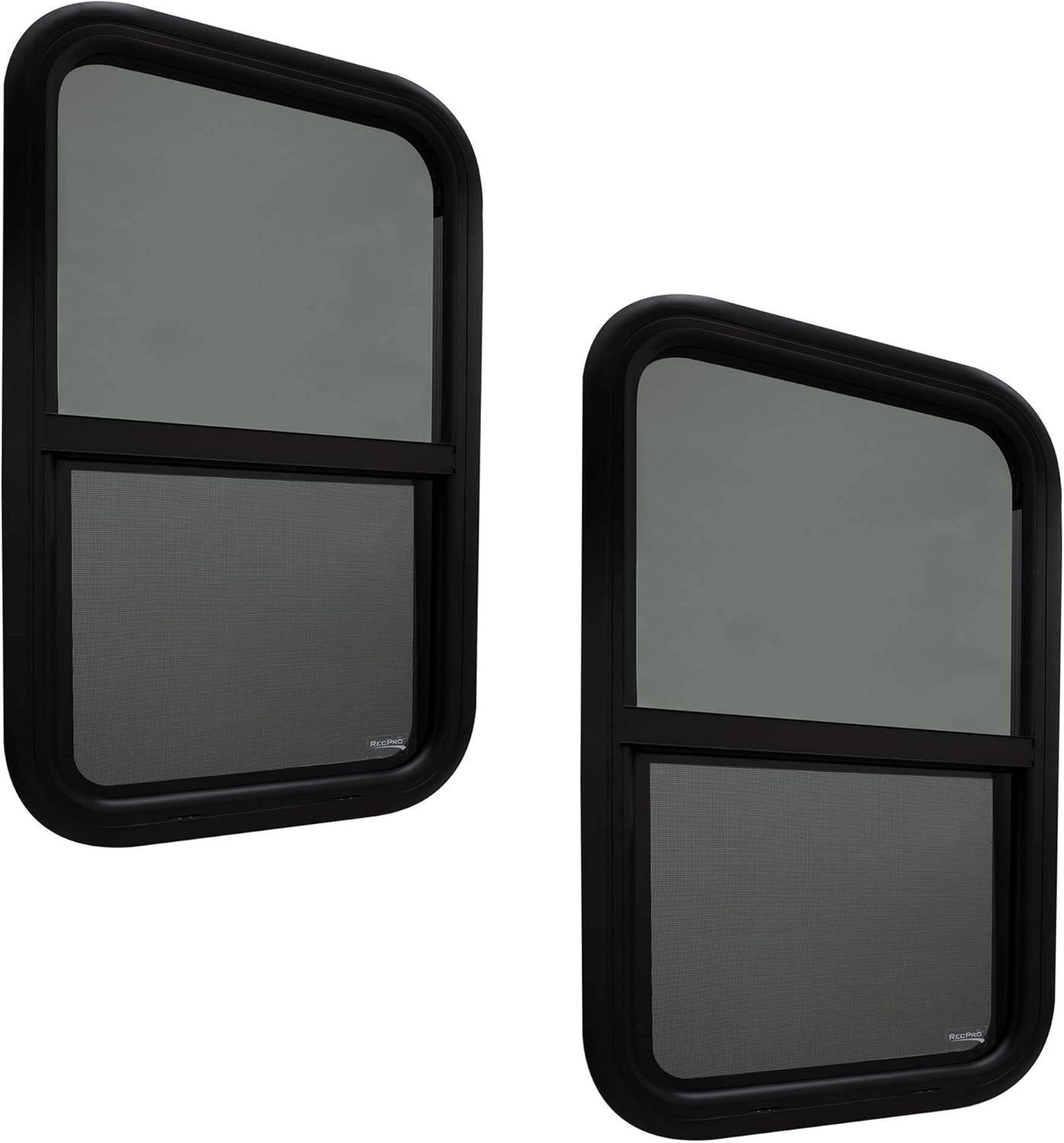 RV Window 18" W x 30" H Teardrop Vertical Slide RV Window Replacement