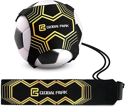 Global Park Fußball/Volleyball/Rugby Kick Throw Trainer Solo Praxis Training Aid Control Fähigkeiten Verstellbar