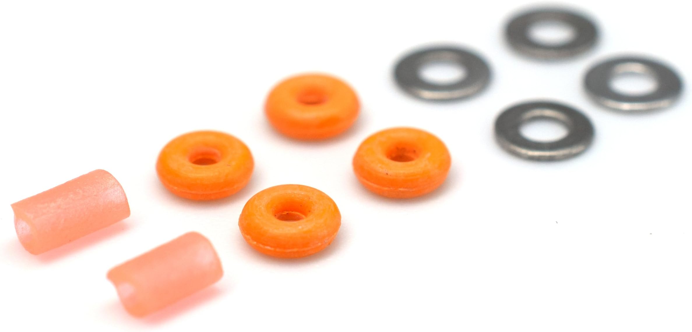 Teak Tuning O-Ring Fingerboard Tuning Kit, Orange