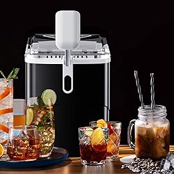 Silonn Ice Maker Countertop, 9 Cubes Ready in 6