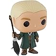 Funko - Harry Potter-Draco Malfoy Quidditch Figurine, Multicoloured, 6881