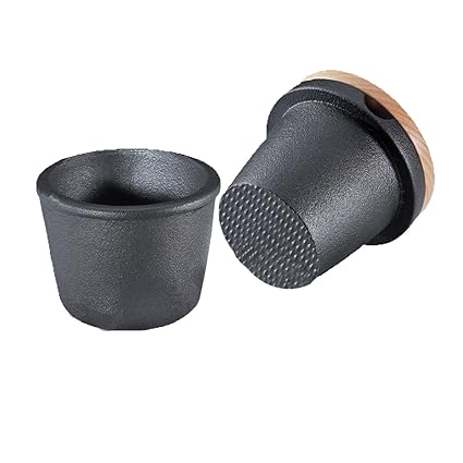 Zassenhaus Gewürzreibe Ø 8 cm Gusseisen, schwarz 8.5 x 8.5 x 10 cm
